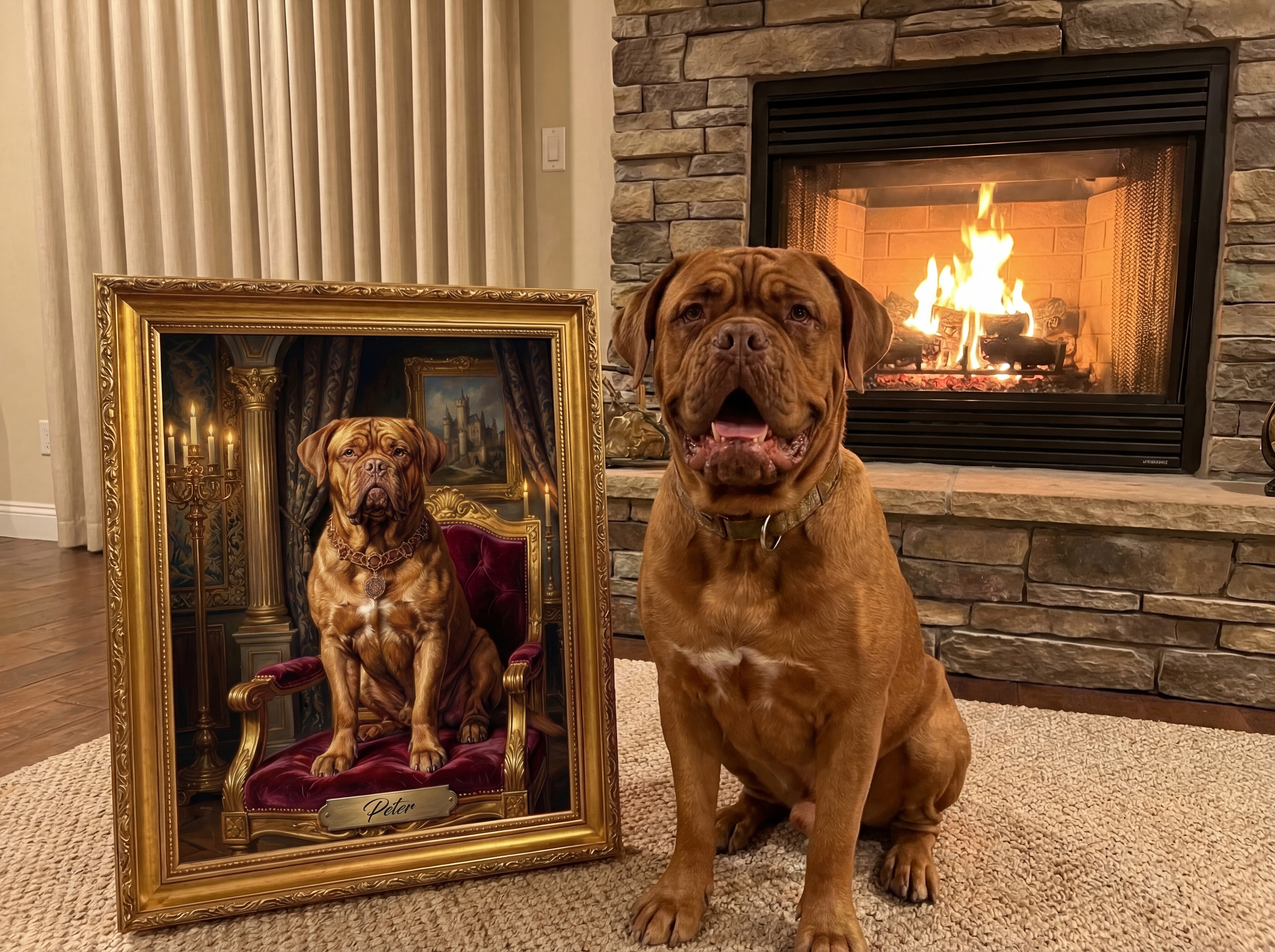 Portret personalizat de animal de companie